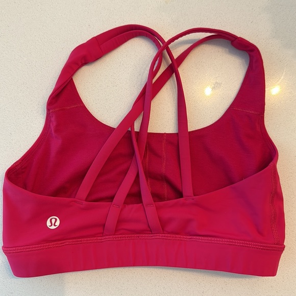 Lululemon Sports Bra - Size 4 - Raspberry Color - Picture 2 of 4